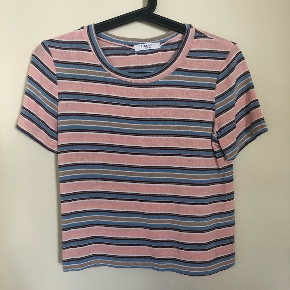 Stripe Knit Tee